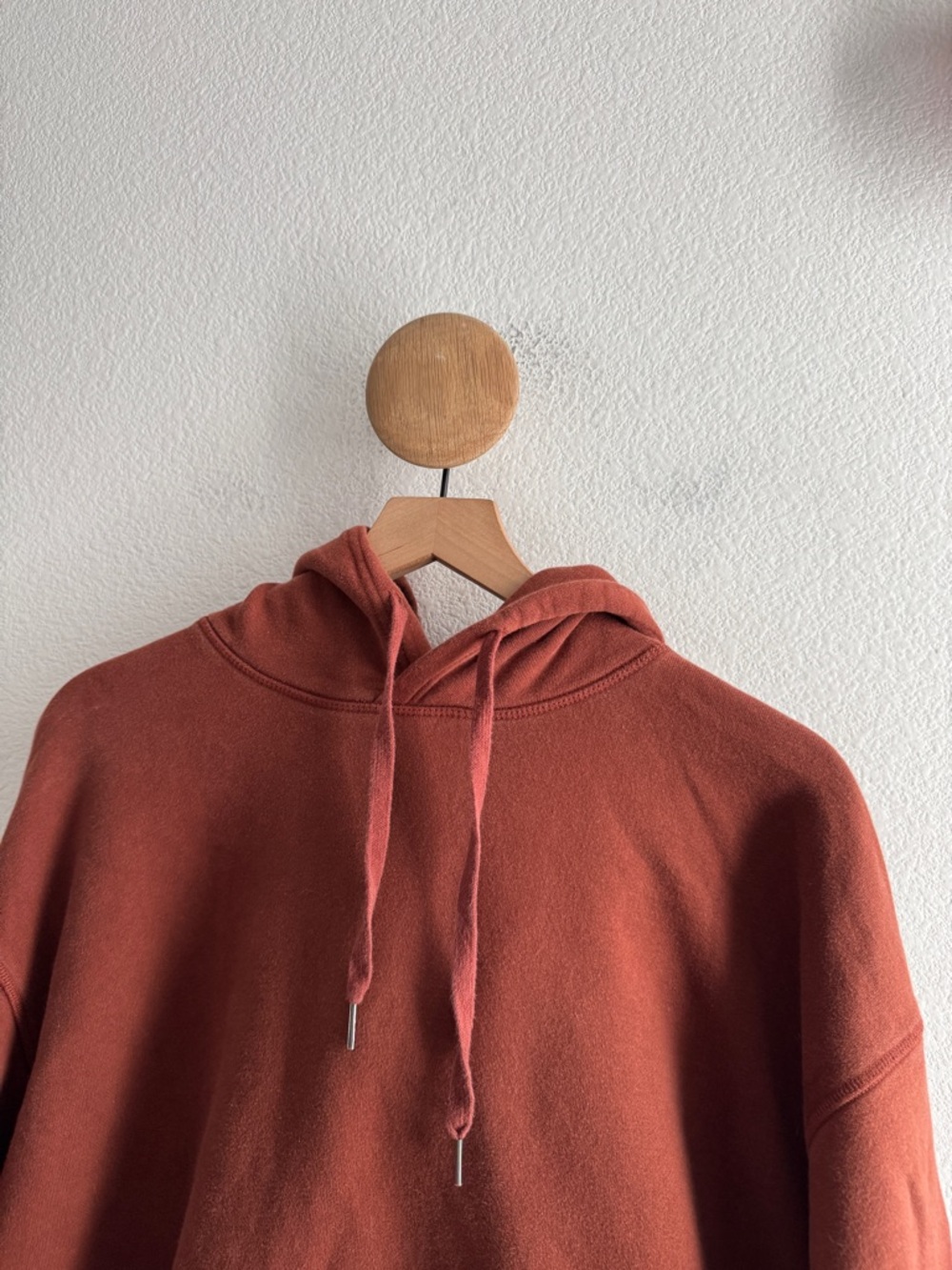 Arket Brown Heavyweight Hoodie - Picture 2 of 8